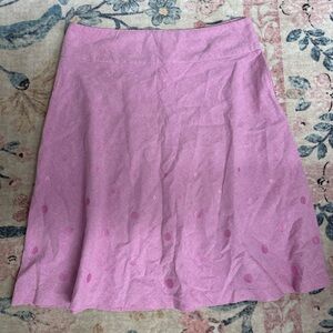 Kim Rogers Pink A-Line Skirt